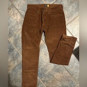 Men's J.Crew Brown Corduroy Pants